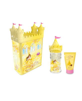 DISNEY PRINCESS Belle Castle Set Tin Can Edt 50ml + Shower Gel 75ml